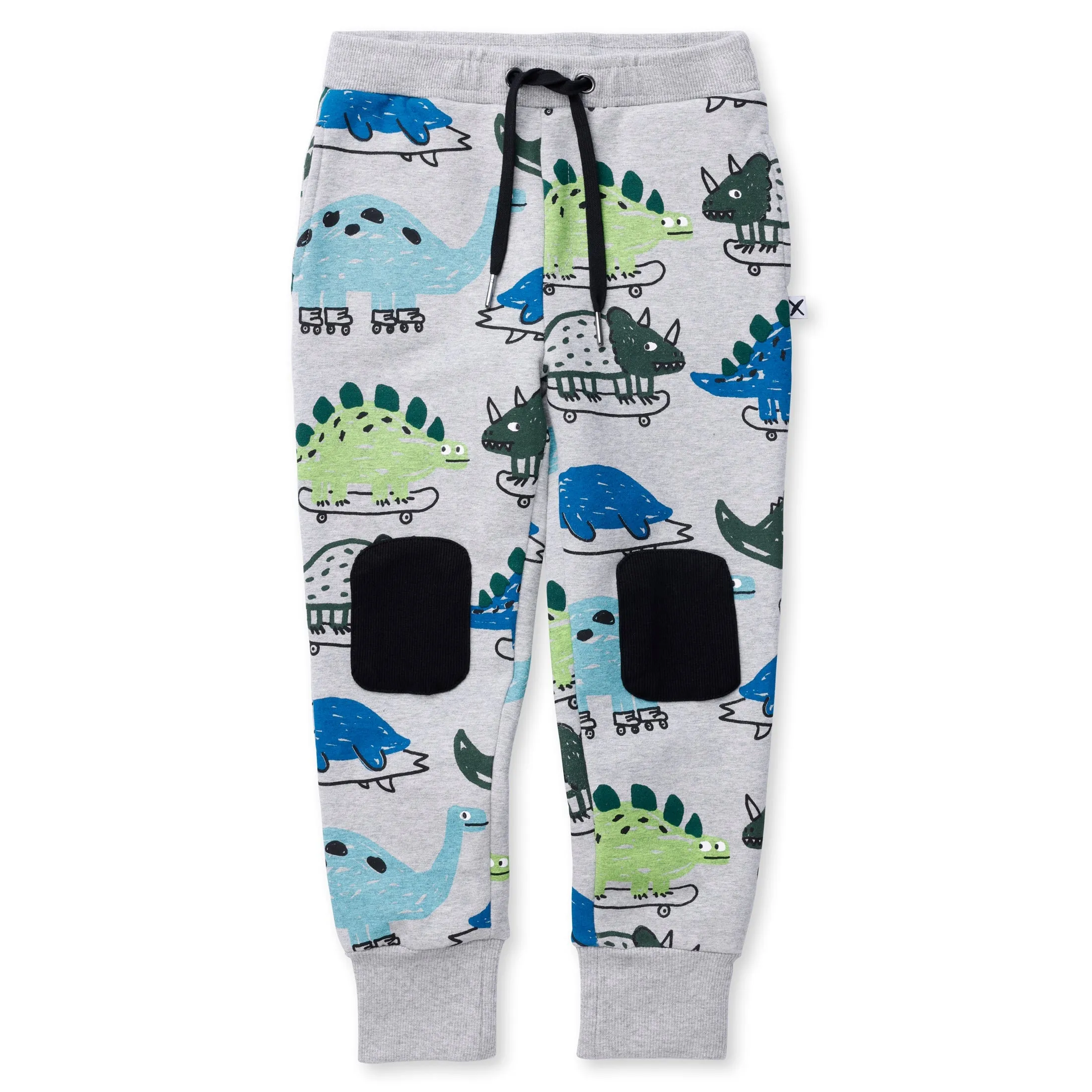 Dino Rollers Furry Trackies - Grey Marle