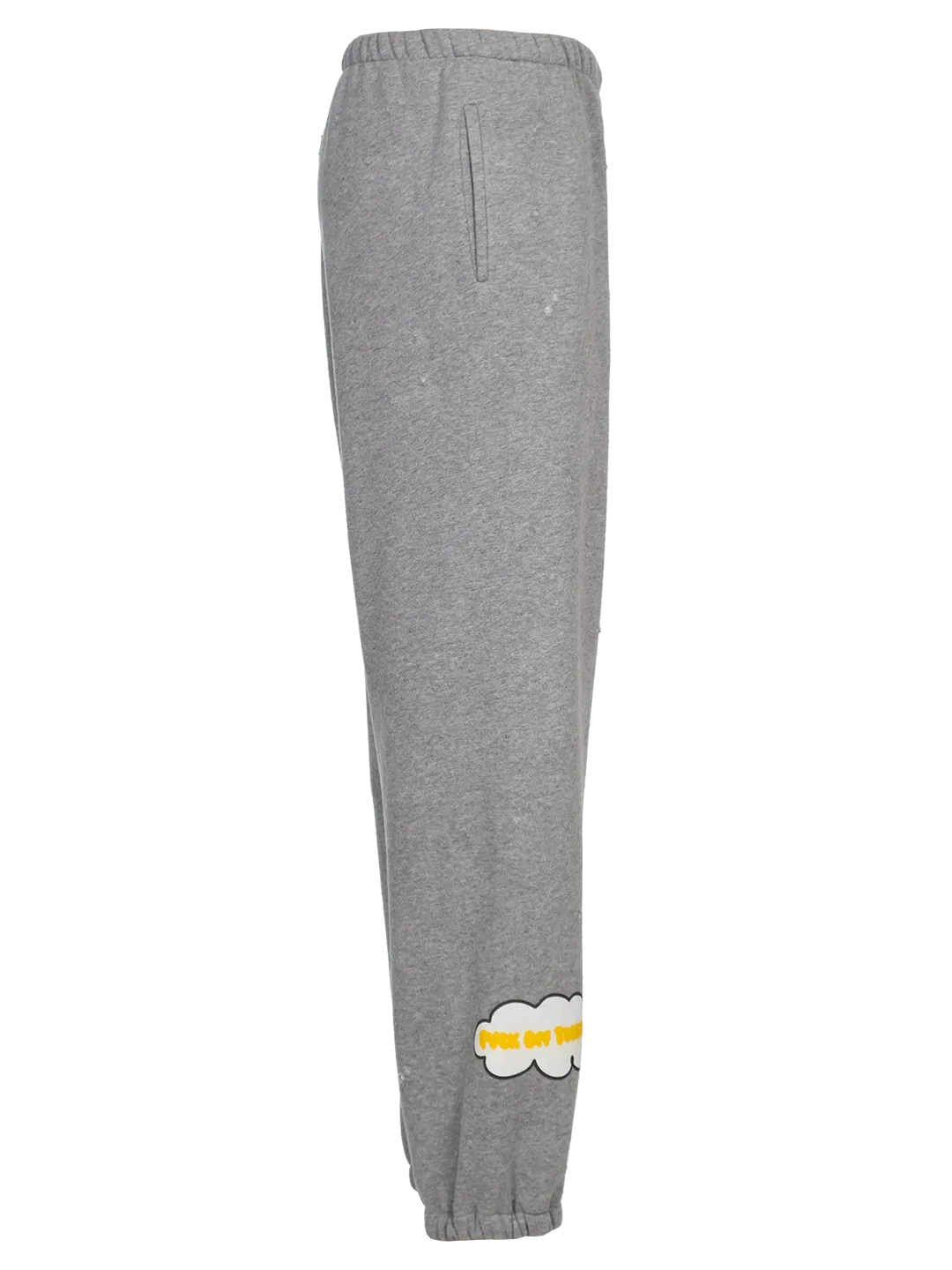Distressed 'F*ck Off Tuesday' Jogging Pants