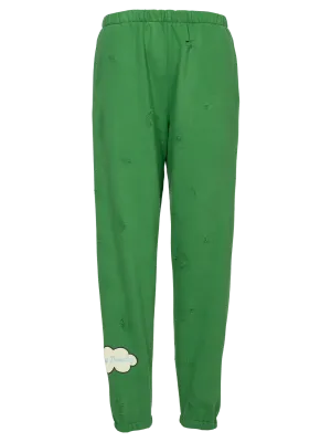 Distressed 'Happy Thursday' Jogging Pants