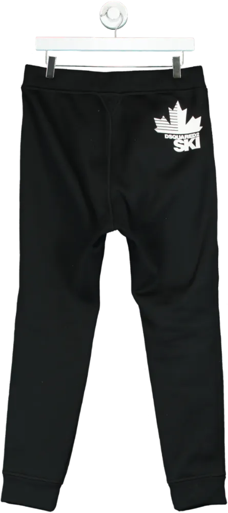 DSQUARED2 Black Ski The Great North Pants in black UK M