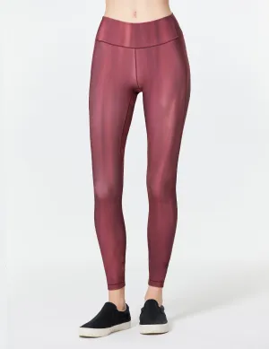 easyoga LA-VEDA Eveness Core Leggings - FE3 Twilight Burgundy