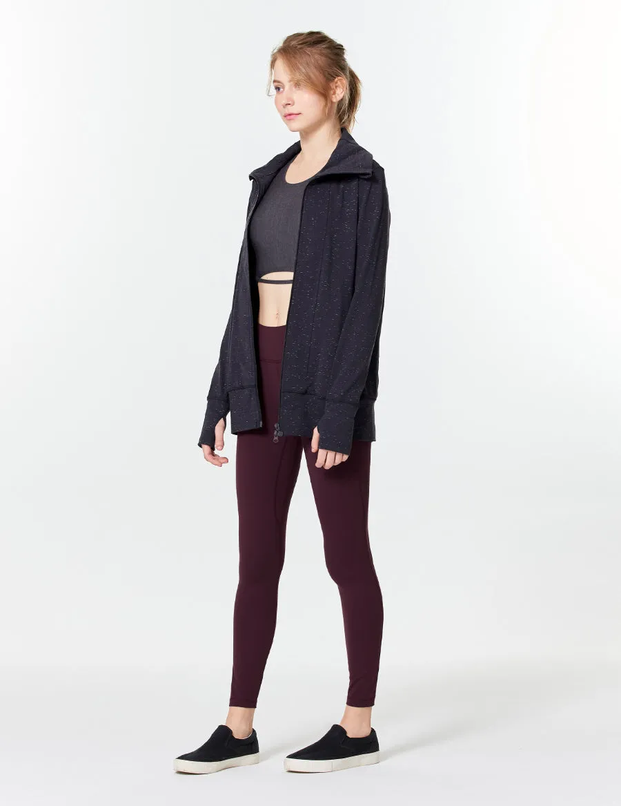 easyoga LA-VEDA Eveness Core Leggings - P13 Sangria Purple
