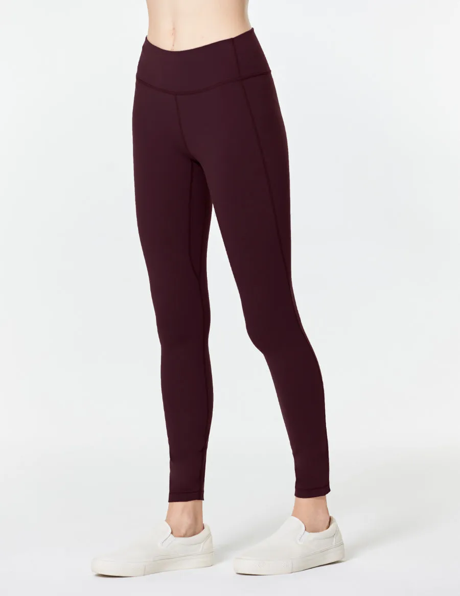 easyoga LA-VEDA Eveness Core Leggings - P13 Sangria Purple