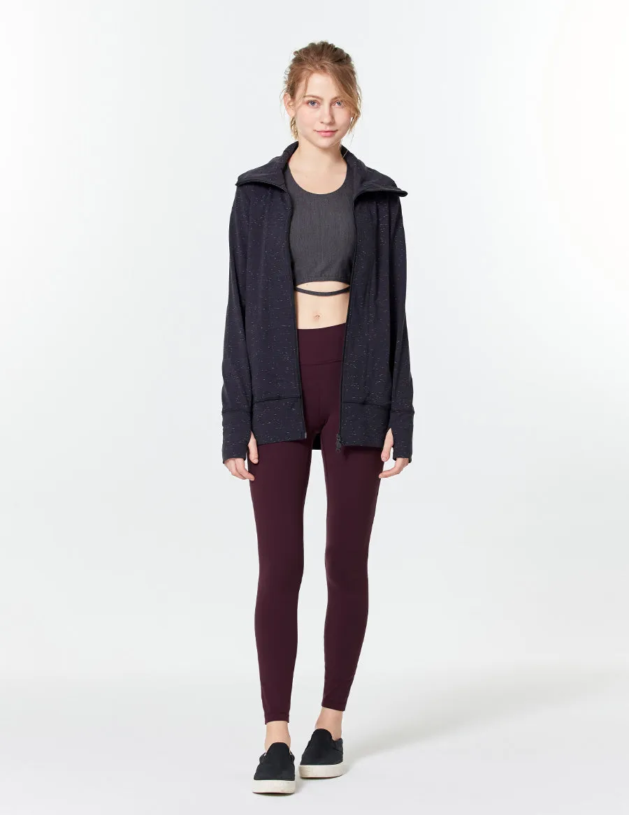easyoga LA-VEDA Eveness Core Leggings - P13 Sangria Purple