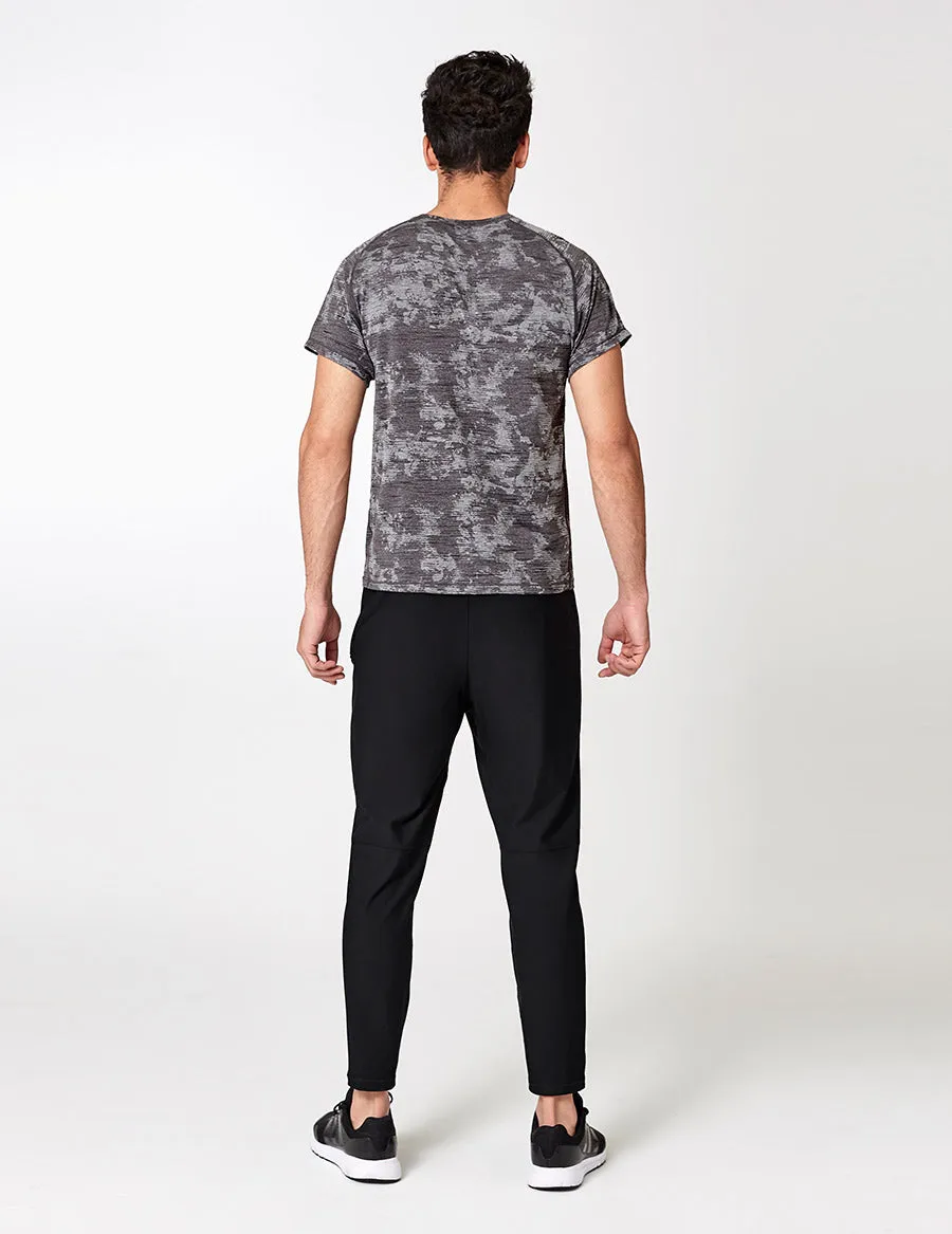 easyoga LA-VEDA Men's Pave The Way Jogging Pants - L1 Black