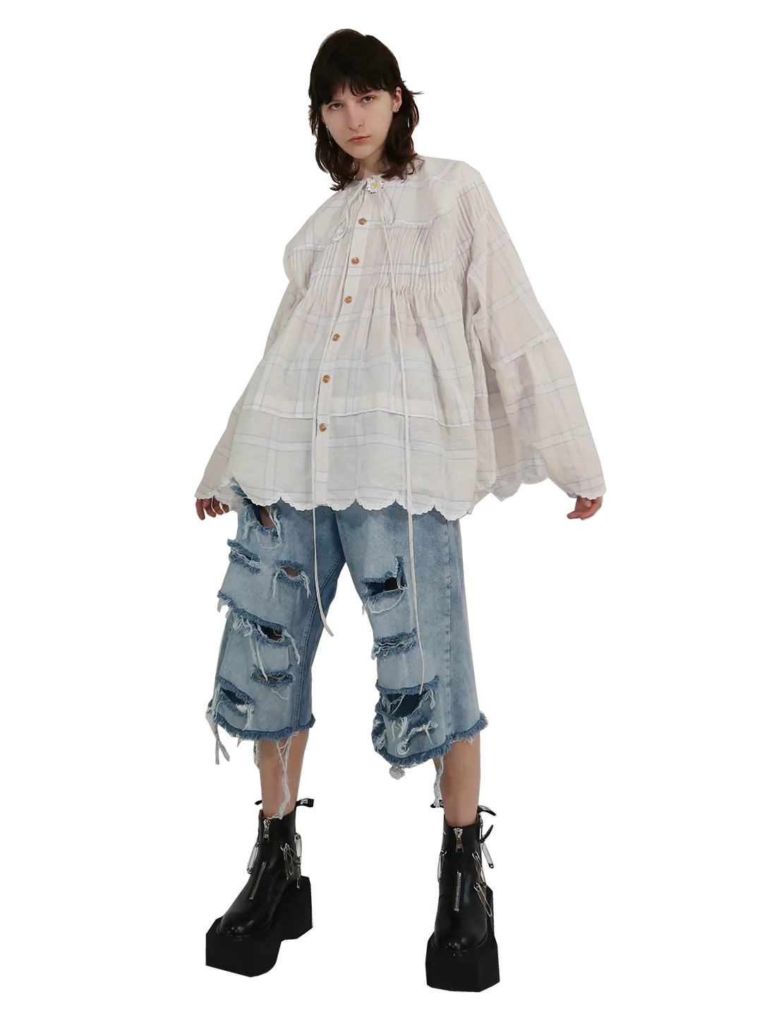 Embroidered Box Shirt