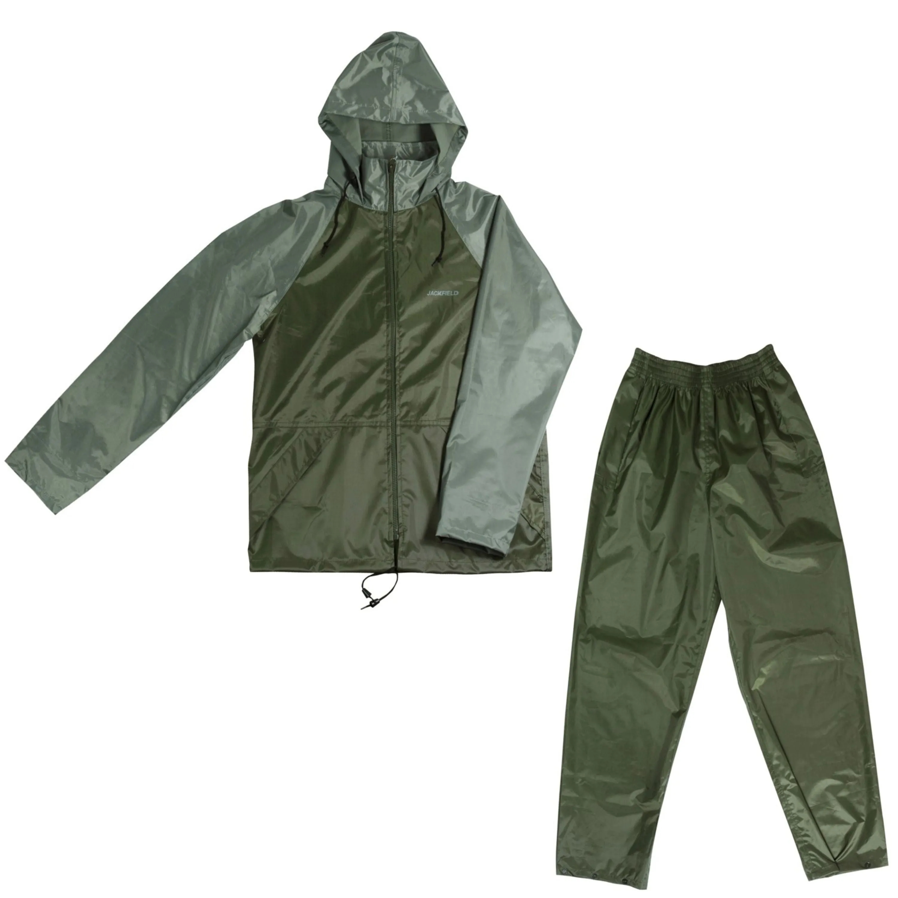 Ensemble imperméable de polyester 2 tons - Junior