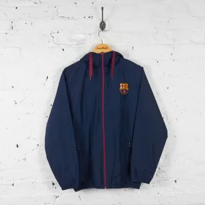 FC Barcelona Rain Jacket - Blue - S