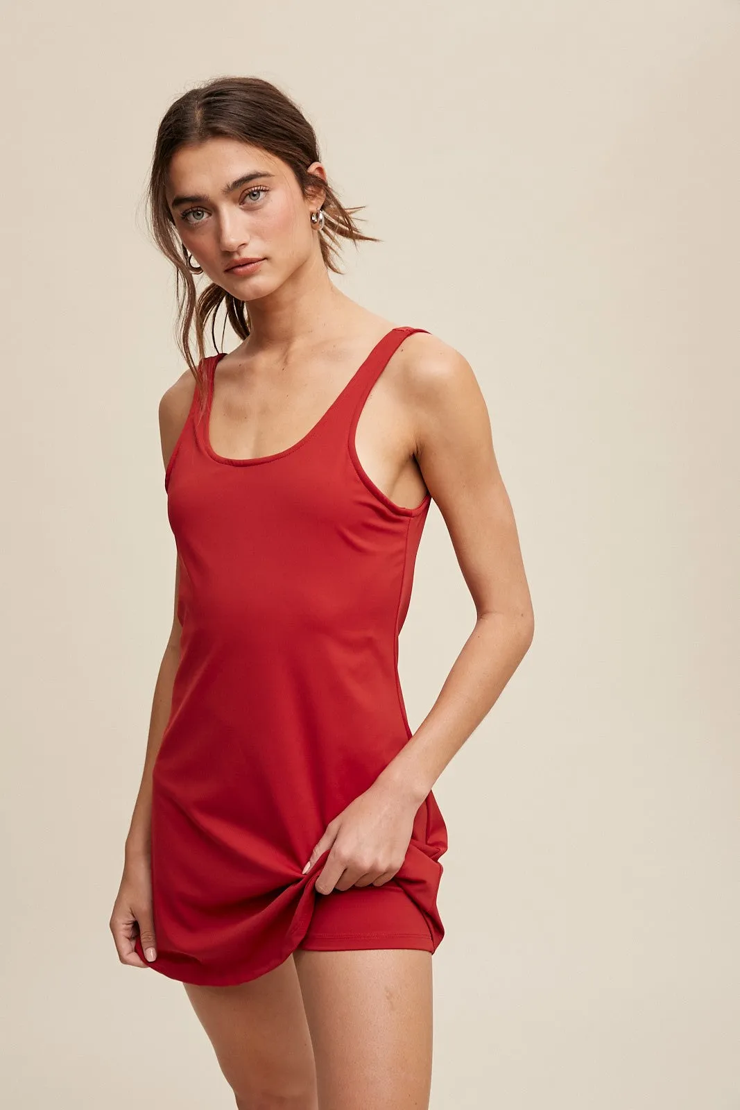 Flare GAMEDAY Active Dress with Romper Liner