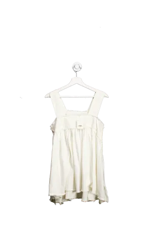 Free People Cream Pure Love Tunic UK XS