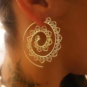Gaia Spiral Earrings