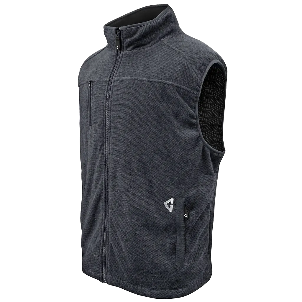 Gerbing 7V Men's Thermite Fleece Heated Vest 2.0 in Grey