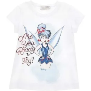 Girls White Tinkerbell Tunic