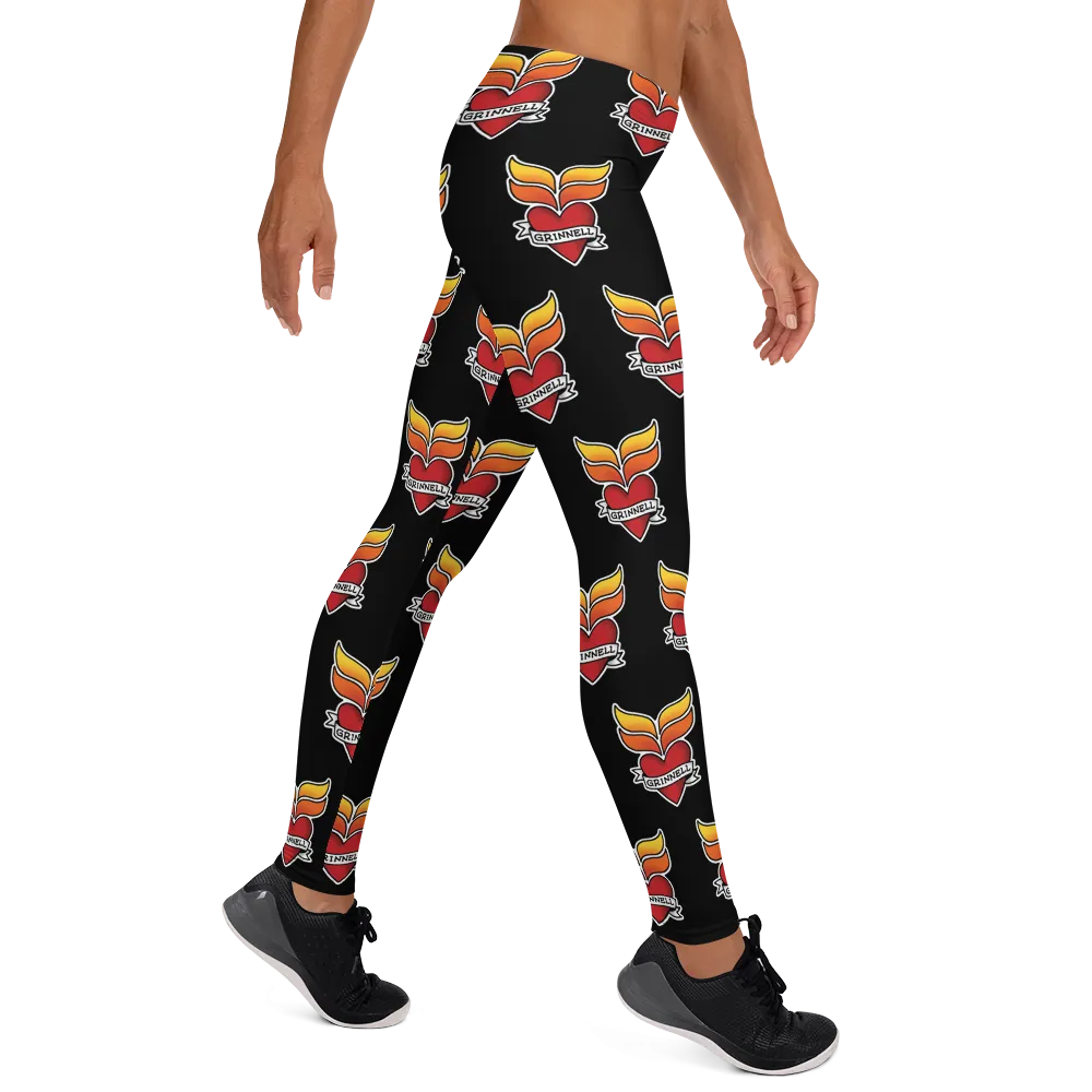 Grinnell Tattoo Print | Leggings