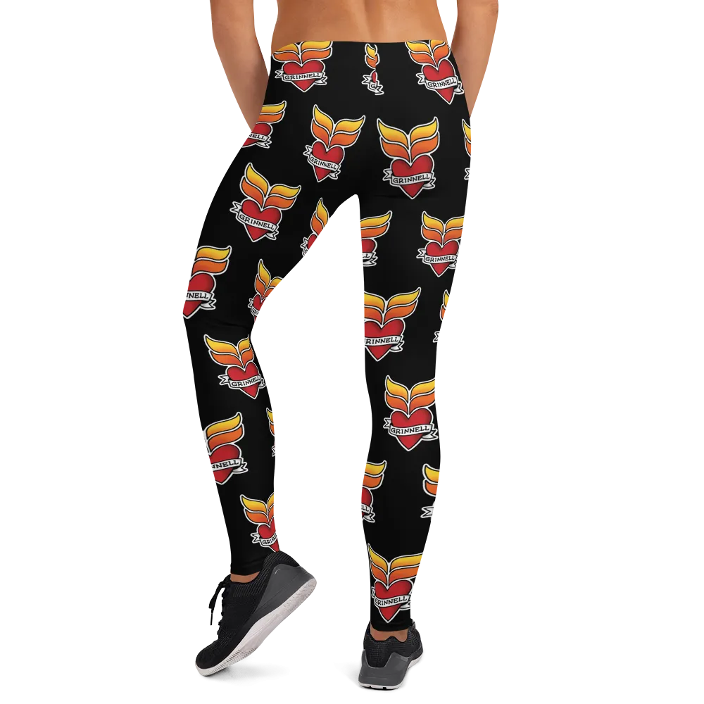 Grinnell Tattoo Print | Leggings