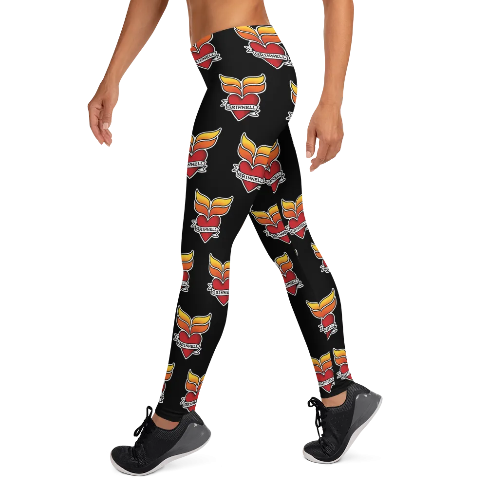 Grinnell Tattoo Print | Leggings