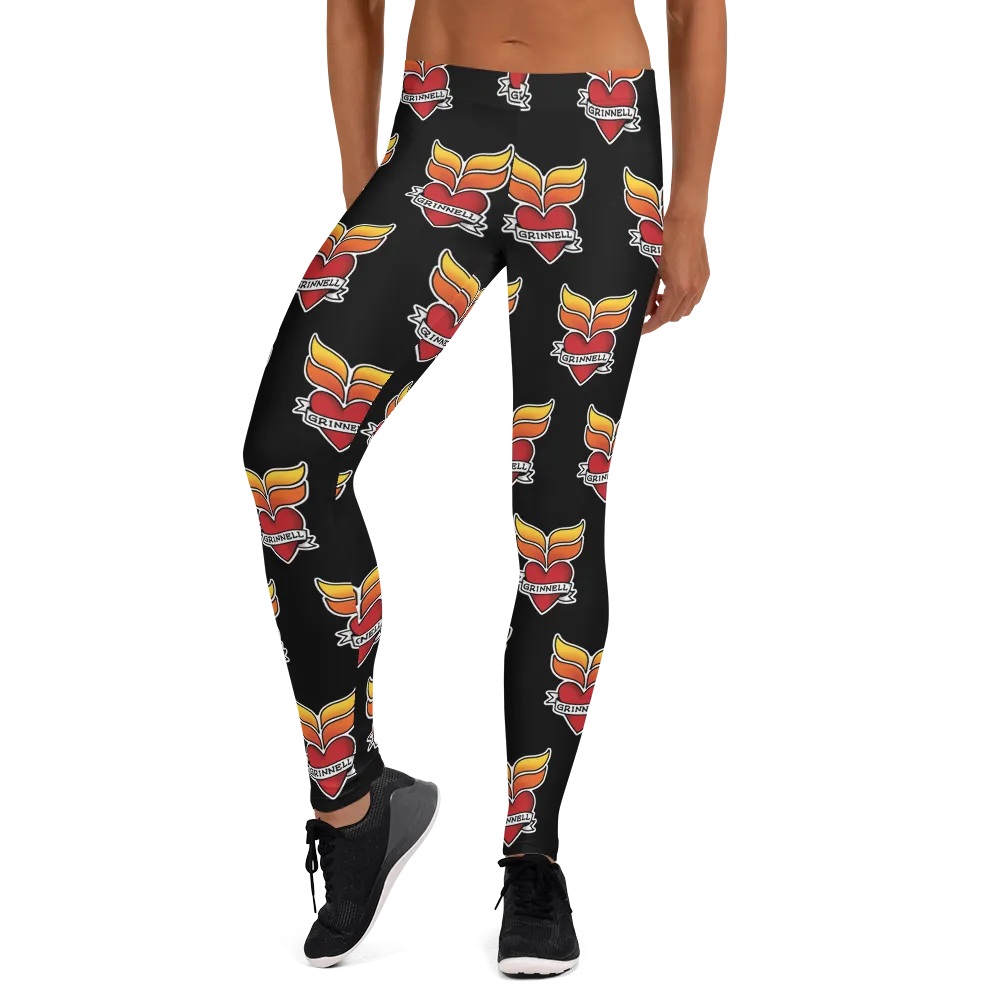 Grinnell Tattoo Print | Leggings