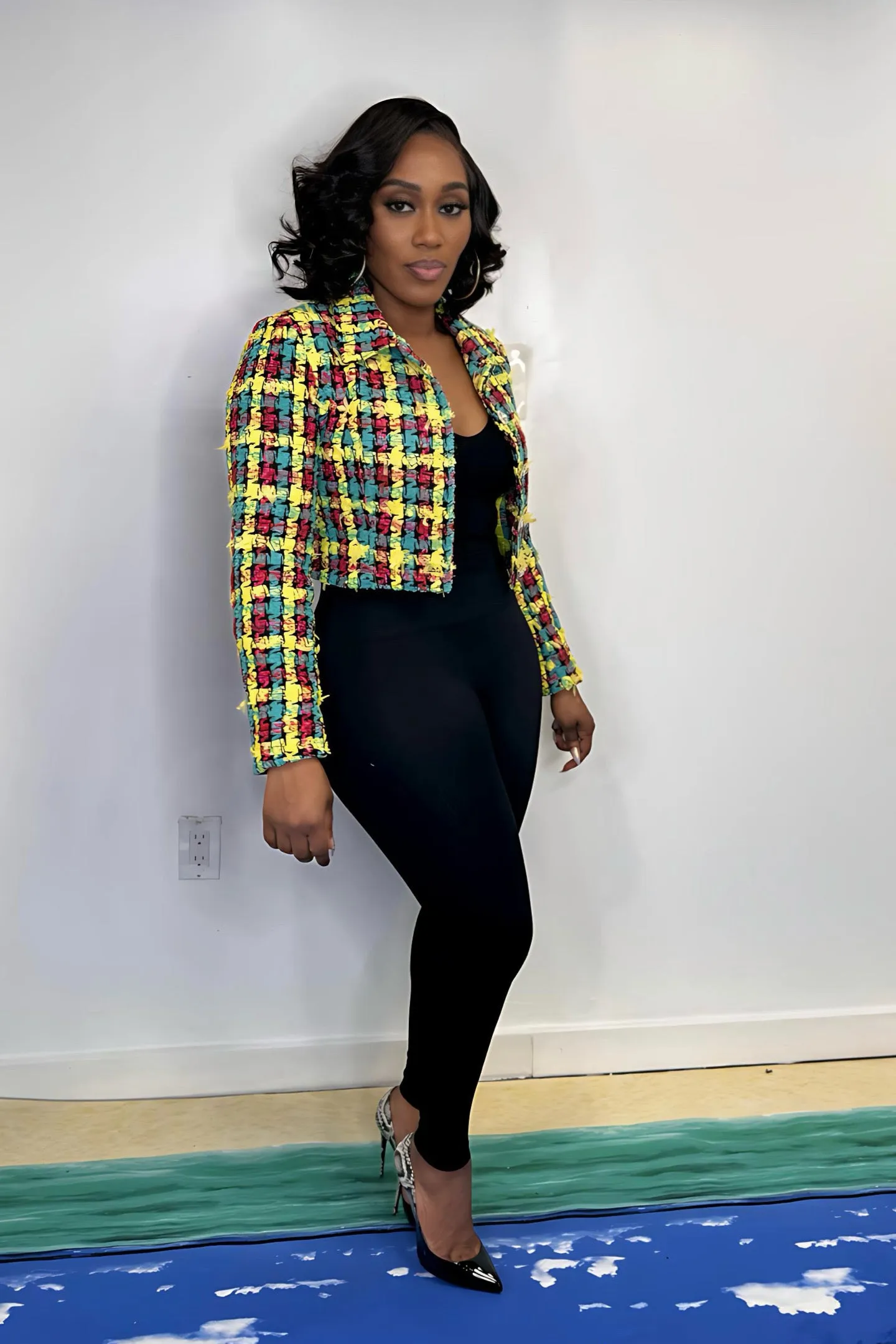 HIGH WAIST RIBBED LEGGINGS