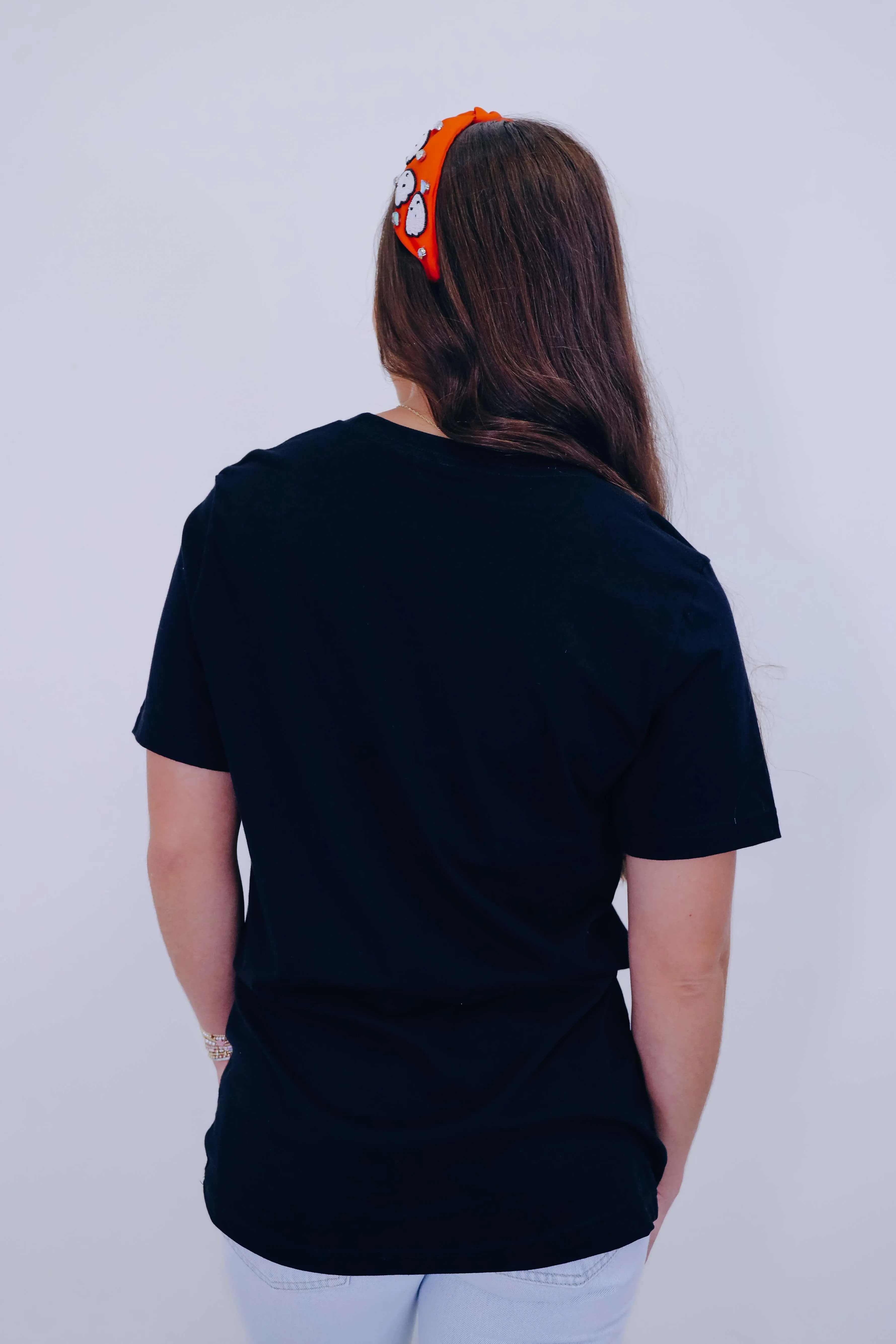 Hot Ghoul Halloween Graphic Tee S-3X - Black