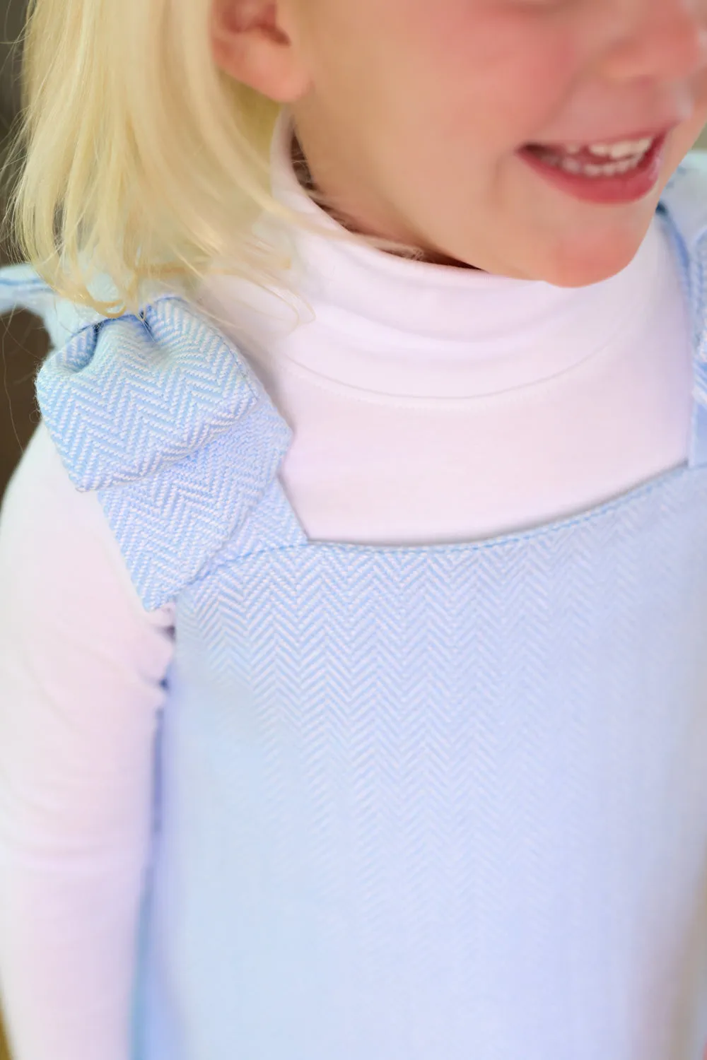 Jillian Jumper Set - Beale Street Blue Herringbone