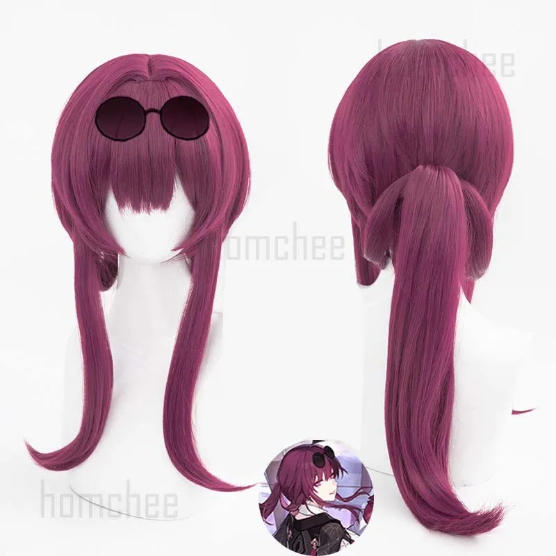 Kafka Honkai Cosplay Costume Wig Halloween Party Honkai Star Rail Kafka Cosplay For Women