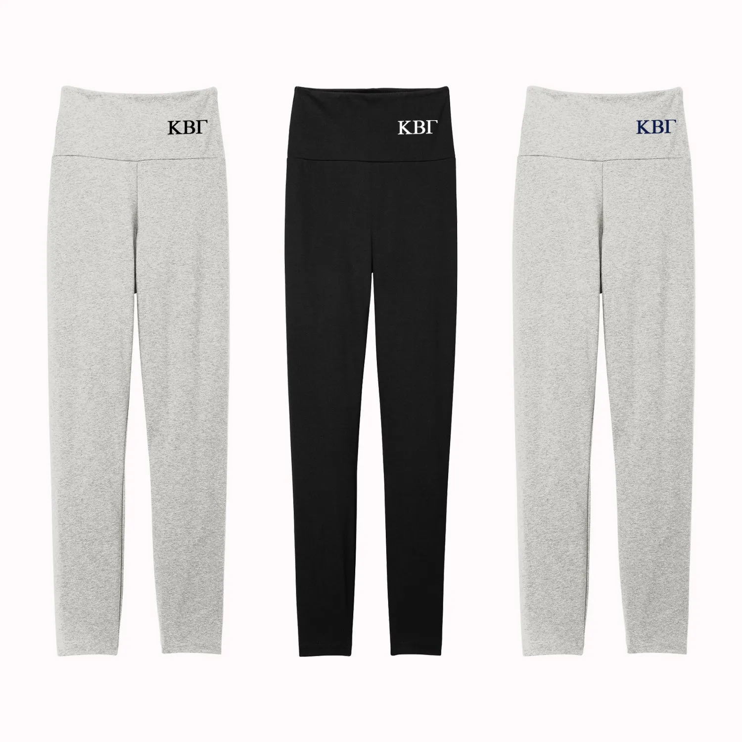 Kappa Beta Gamma High Waist Leggings
