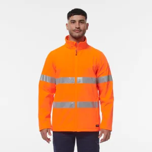 KingGee Men's Reflective Softshell Jacket - Orange