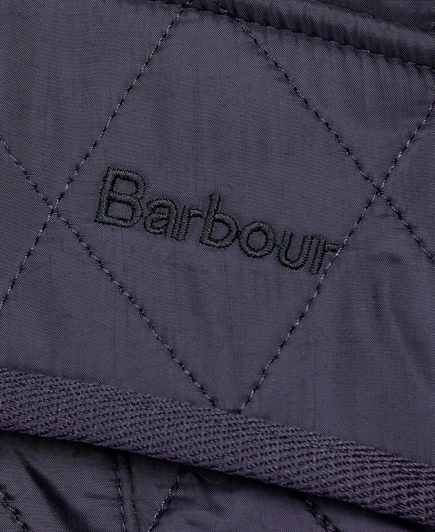 LADIES BARBOUR CAVALRY GILET - NAVY/MERLO