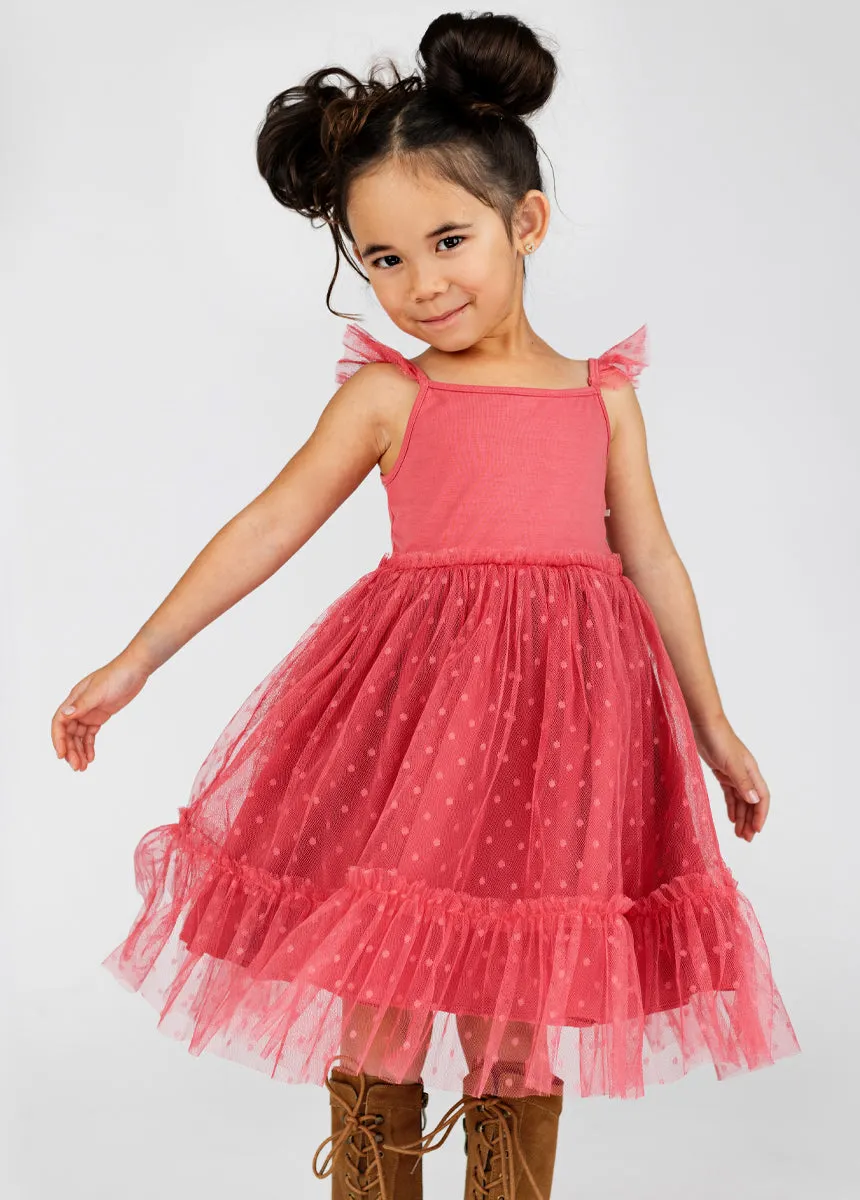 Leigh Dress in Wild Rose