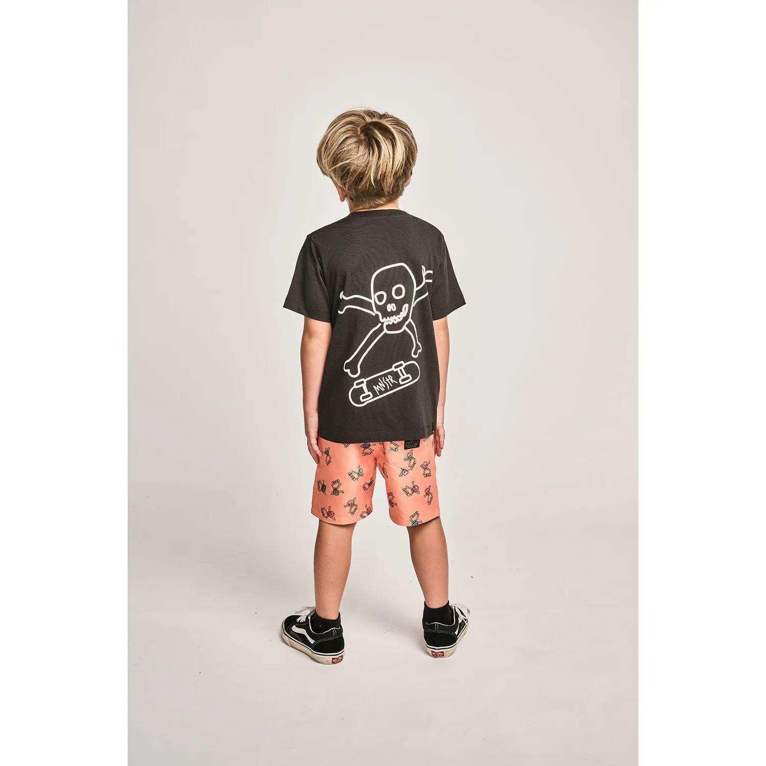 Lightning Bshort - Black/Peach