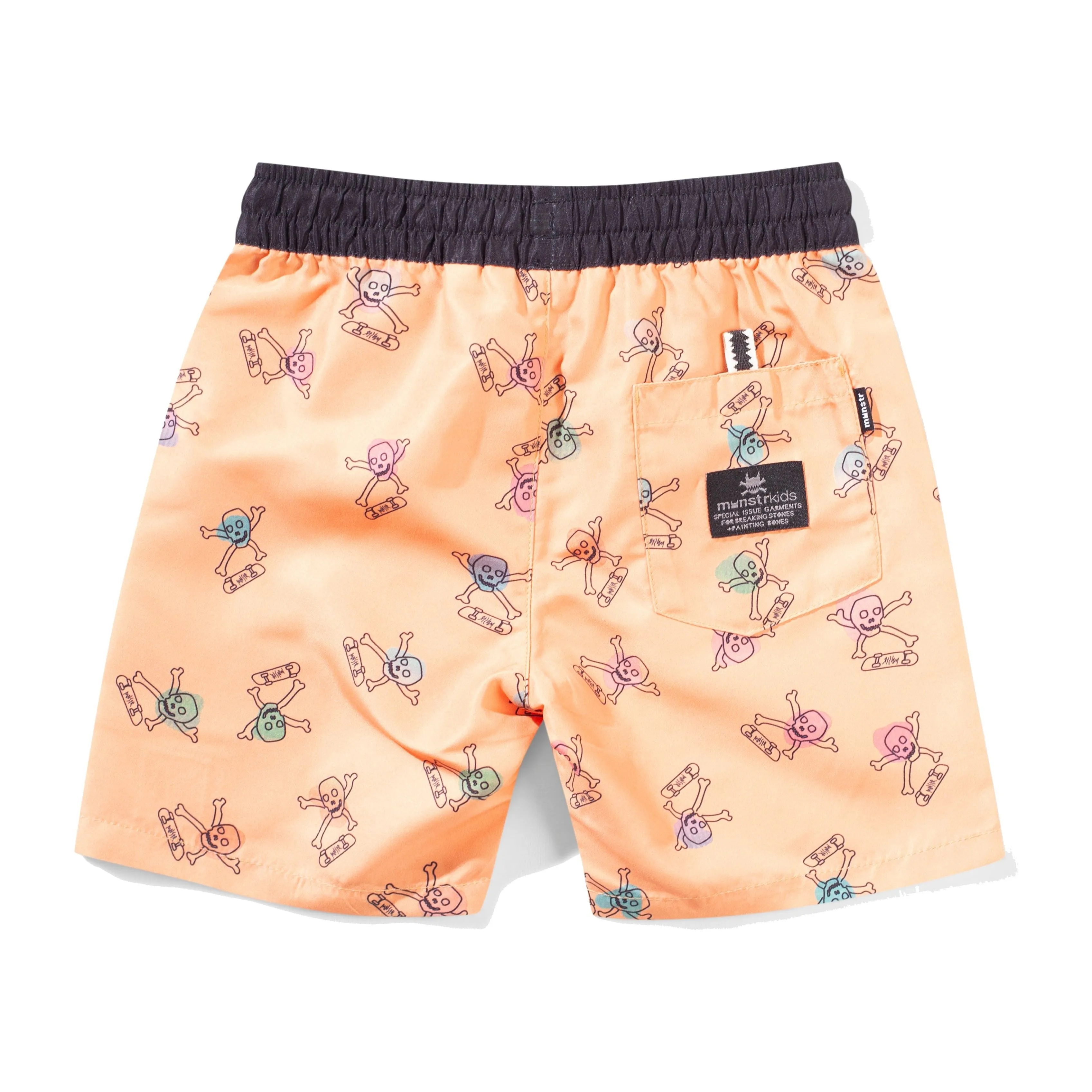 Lightning Bshort - Black/Peach