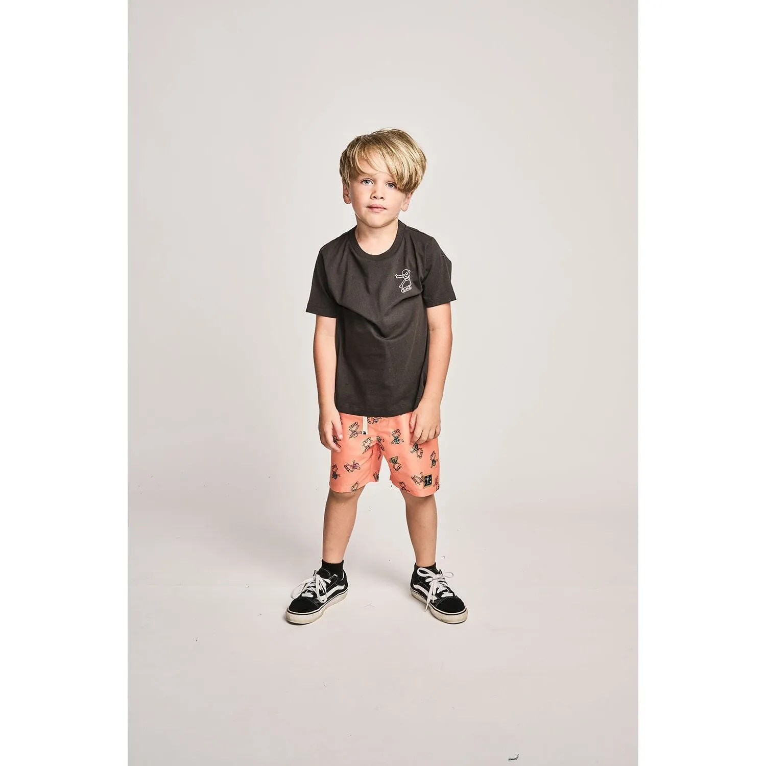 Lightning Bshort - Black/Peach