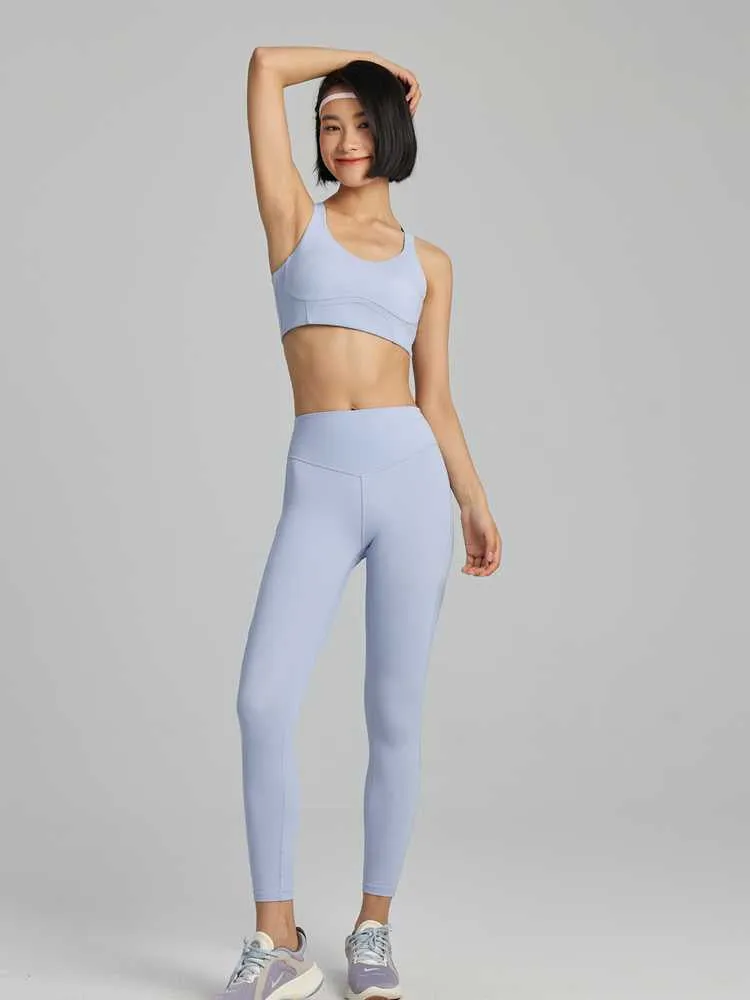 LYCRA® サイドメッシュ ハイウエスト オーロラレギンス