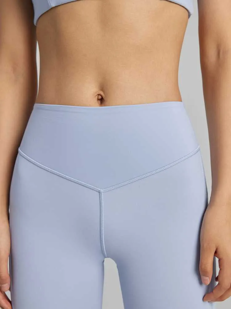 LYCRA® サイドメッシュ ハイウエスト オーロラレギンス