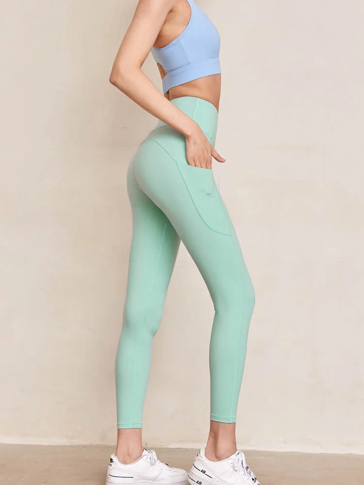 LYCRA®×IMOVE素材ハイサポート オーロラ　パンツ レギンス