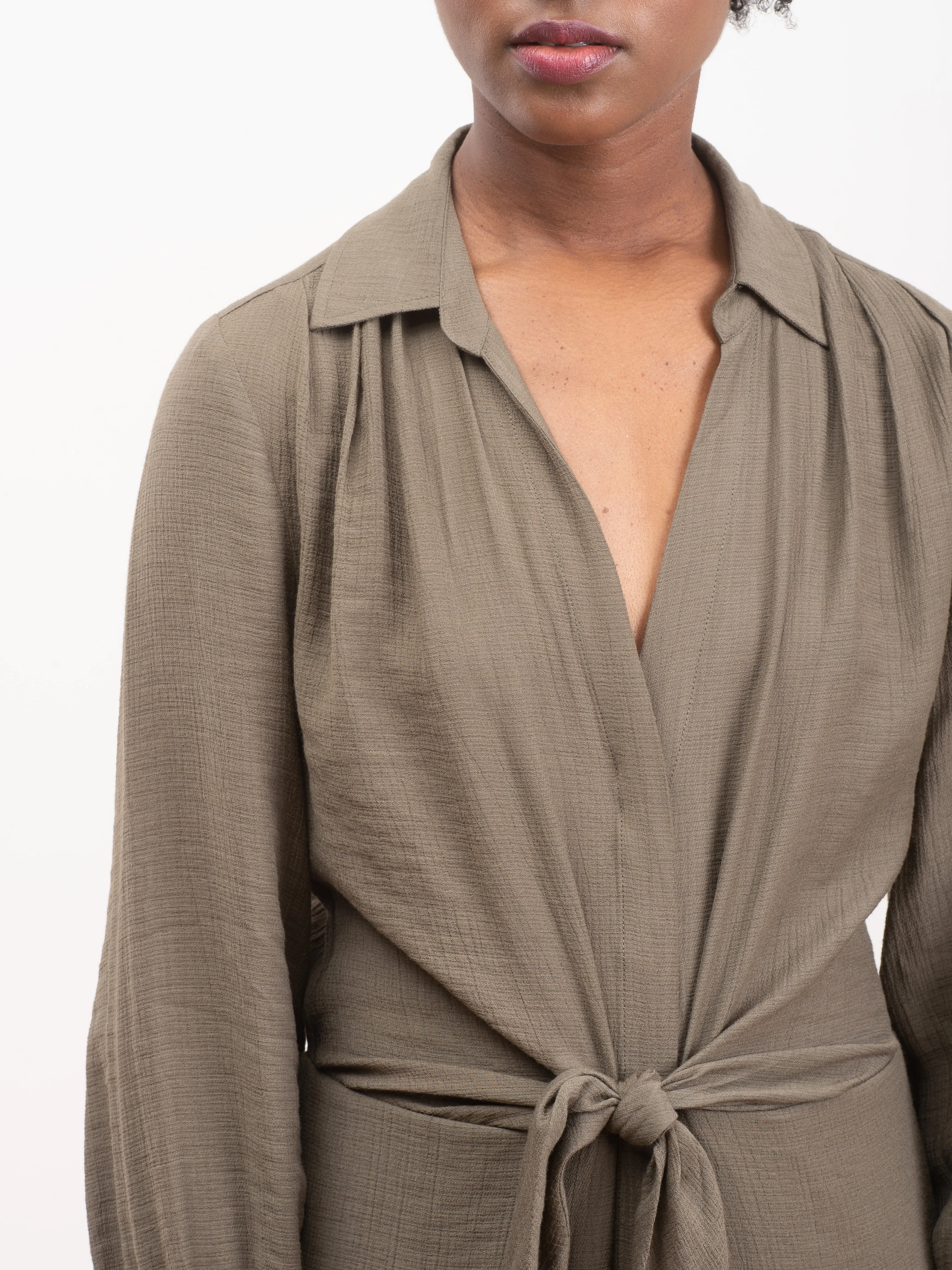 madsen maxi dress - morel