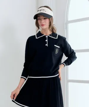 MAGIA Pleated Knit Set - Black