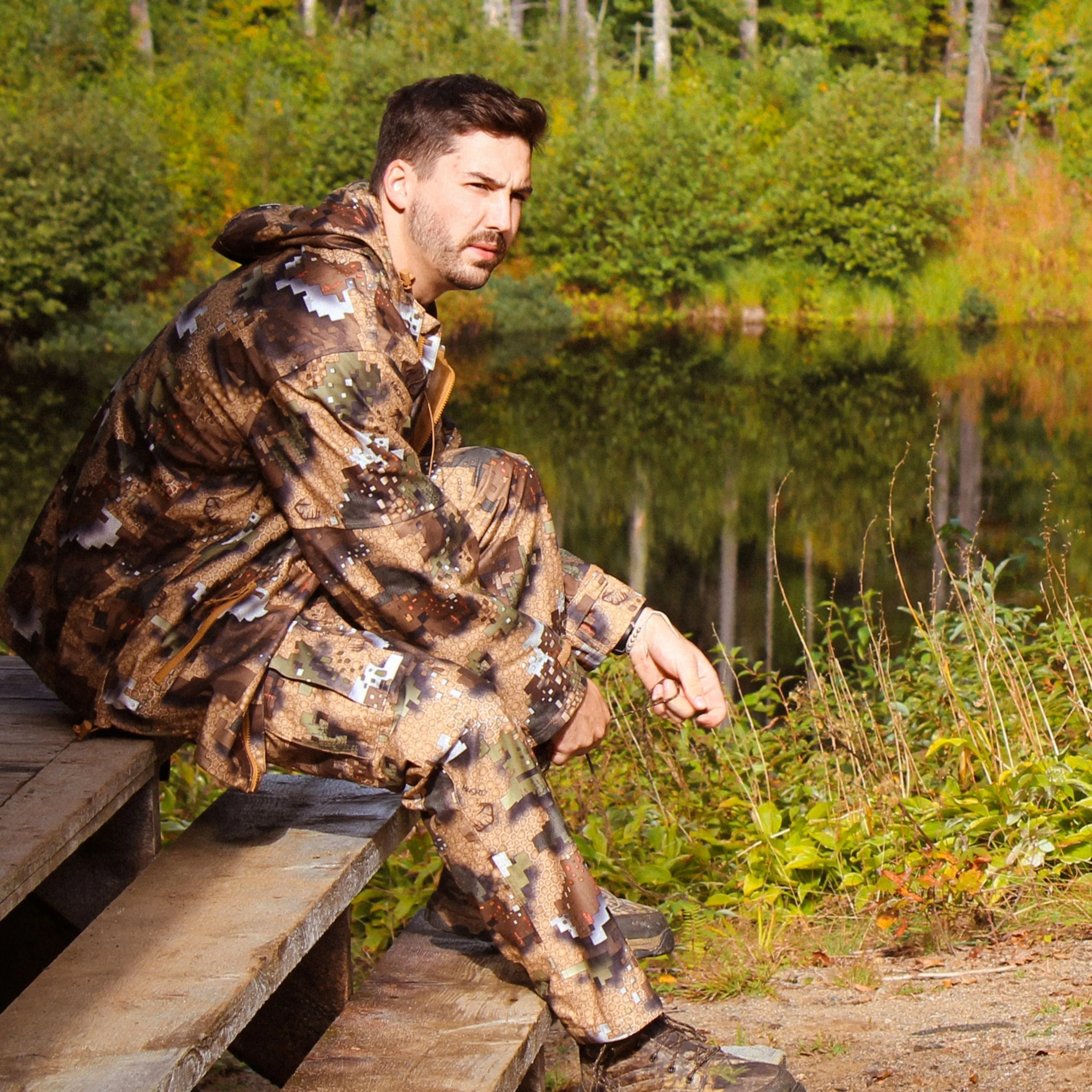 Manteau de pluie "Muskeg" - Homme