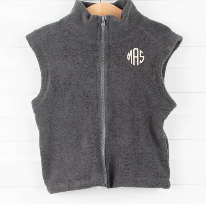 Marlow Vest, Charcoal