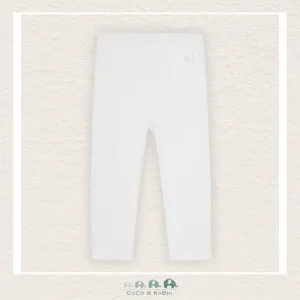 Mayoral: Baby Girl White Color Leggings