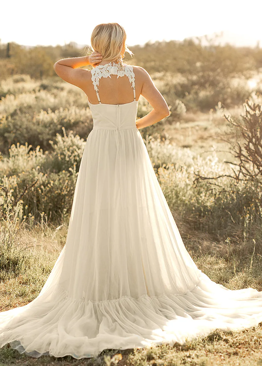 Mckenna Impact Dress in Cream