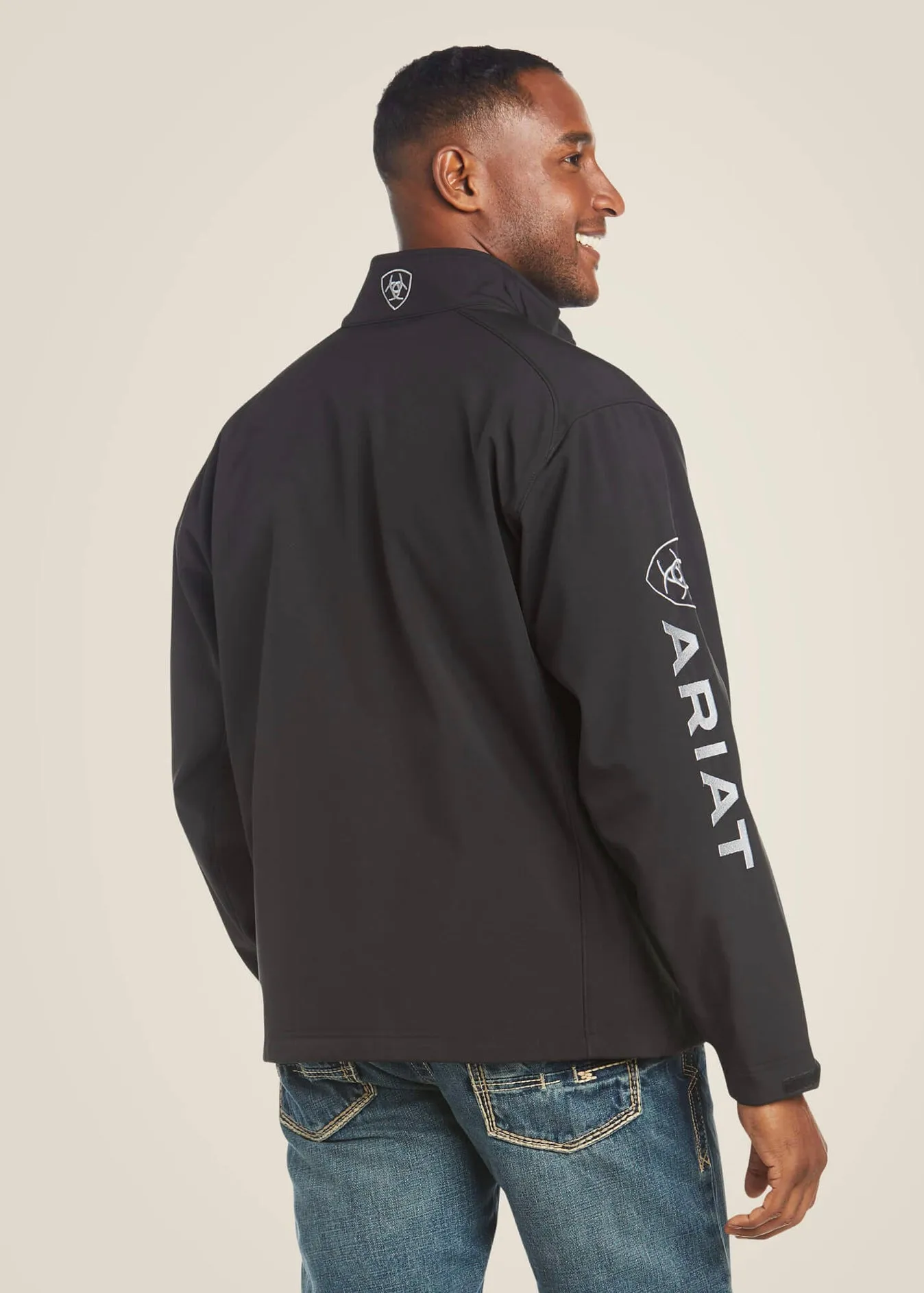 Men’s Ariat Black Logo 2.0 SoftShell Jacket