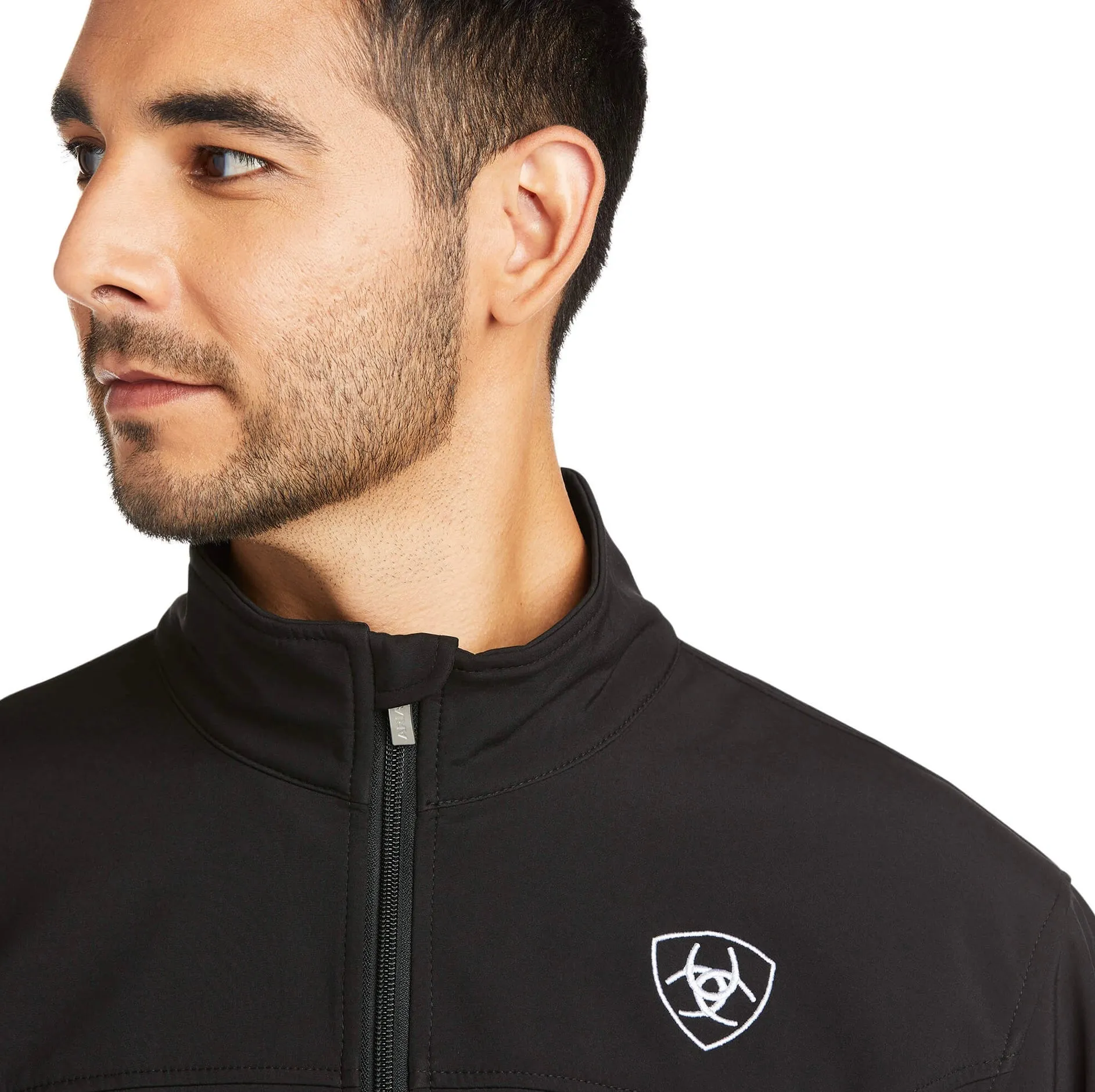 Men’s Ariat Black New Team SoftShell Mexico Jacket