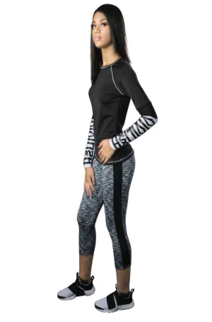 Mid Calf Athletic Leggings