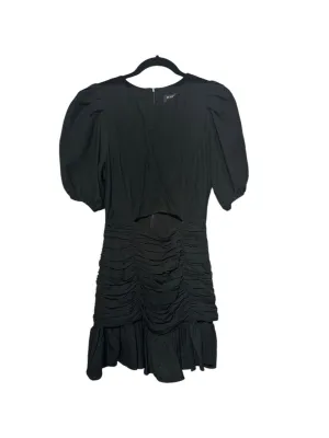 Mink Pink midriff cutout dress black S