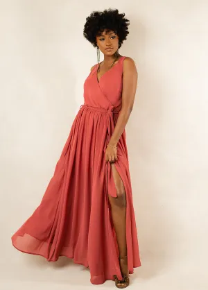 Miriam Bridesmaid Dress in Camellia