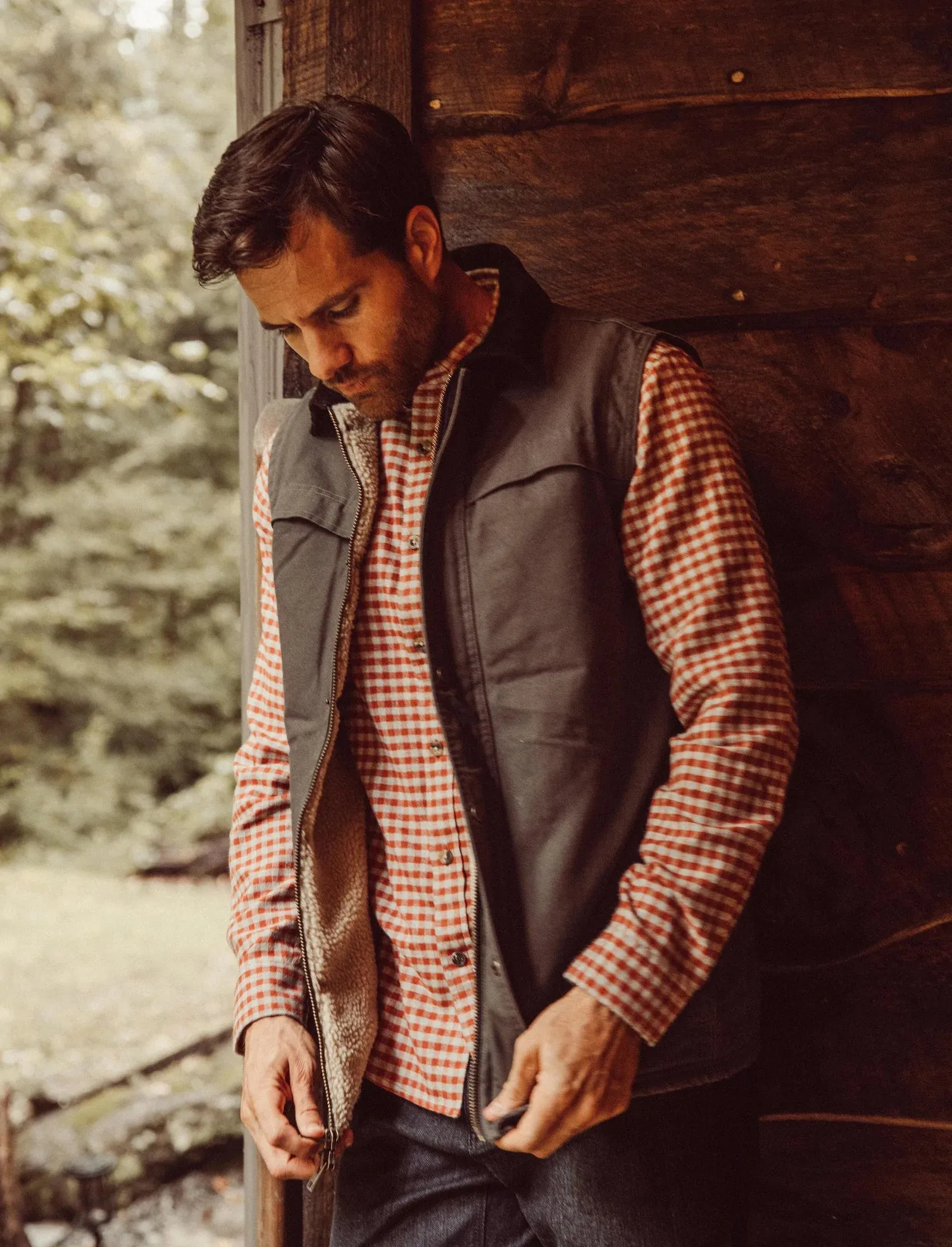 MOUNTAIN KHAKIS SULLIVAN RANCH VEST - JACKSON GREY