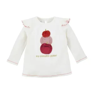 Mud Pie Ivory Pumpkin Patch Tunic