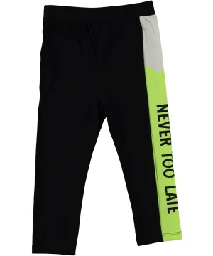 'Never Too Late' Leggings