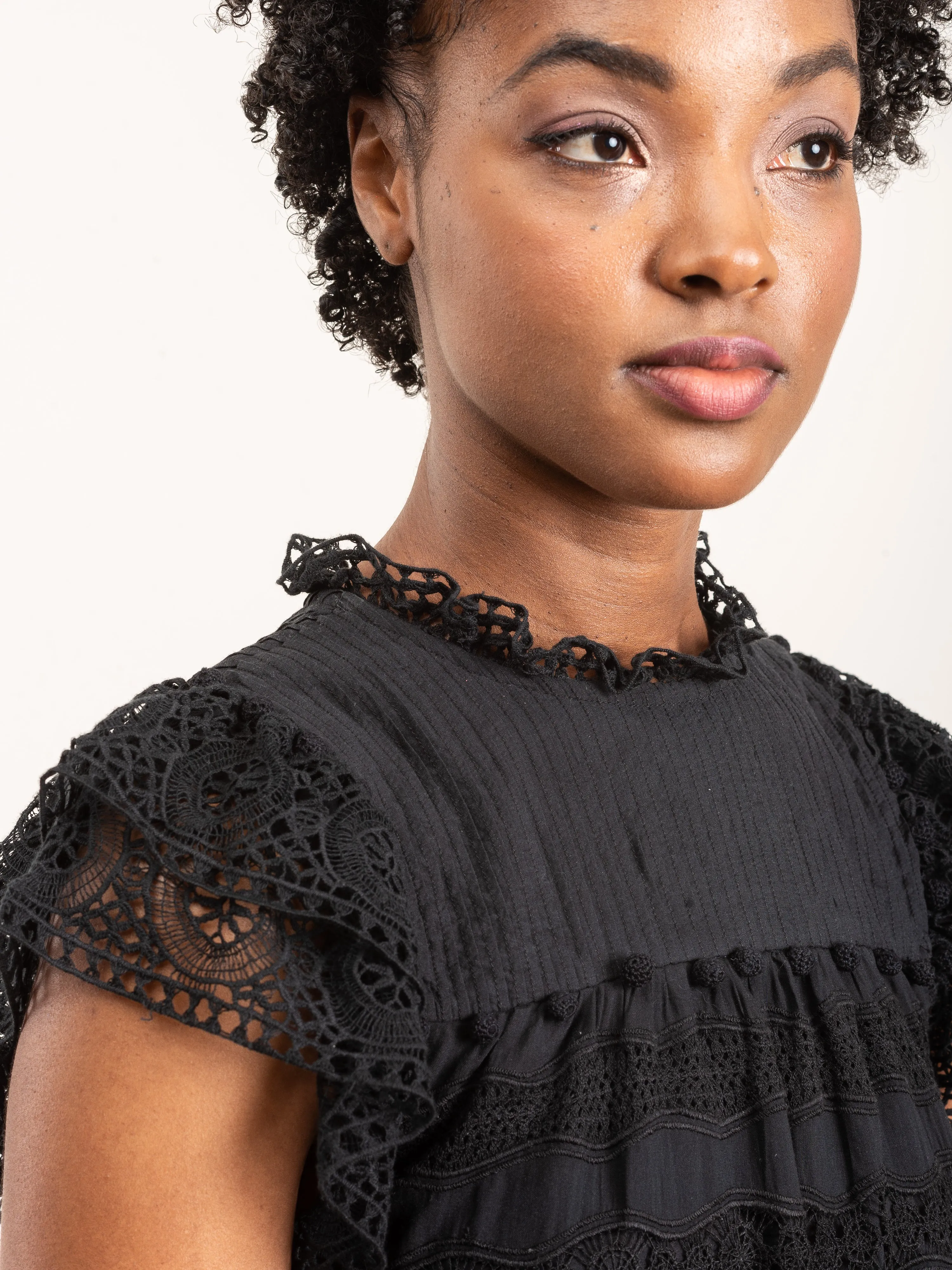 nora dress - noir